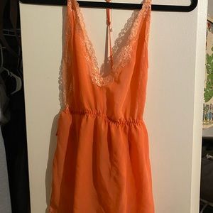 Adore me chemise coral size medium